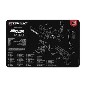 Sig Sauer P320 Gun Cleaning Mat Tekmat